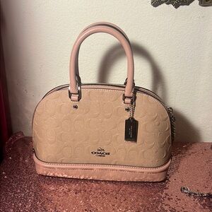 Coach Pink Mini Sierra Satchel.  *This bag is hard to find at this price*